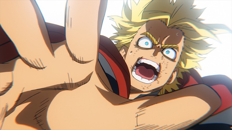 「『ALL MIGHT：RISING』THE ANIMATION」より。