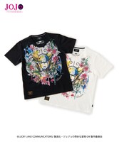 「ジョジョの奇妙な冒険 黄金の風」をモチーフにしたTシャツ。