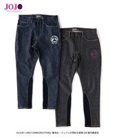 「ジョジョの奇妙な冒険 黄金の風」をモチーフにしたデニム。