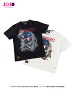 「ジョジョの奇妙な冒険 黄金の風」をモチーフにしたTシャツ。