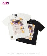 「ジョジョの奇妙な冒険 黄金の風」をモチーフにしたTシャツ。