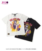 「ジョジョの奇妙な冒険 黄金の風」をモチーフにしたTシャツ。