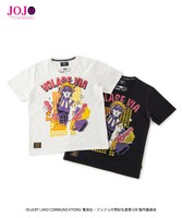 「ジョジョの奇妙な冒険 黄金の風」をモチーフにしたTシャツ。