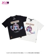 「ジョジョの奇妙な冒険 黄金の風」をモチーフにしたTシャツ。