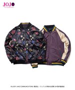 「ジョジョの奇妙な冒険 黄金の風」をモチーフにしたスカジャン。