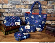 「耳をすませば」をモチーフにしたキルティング素材のアイテム。