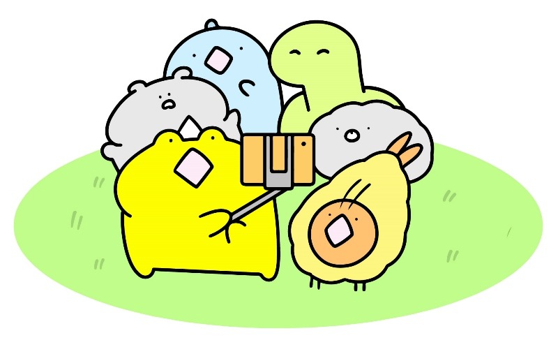 「今日もツノがある」ビジュアル