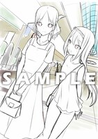 ゲーマーズの店舗別オリジナル特典のラフイラスト。