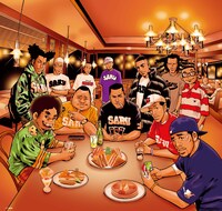 展示されるイラストのイメージ。