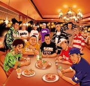 展示されるイラストのイメージ。