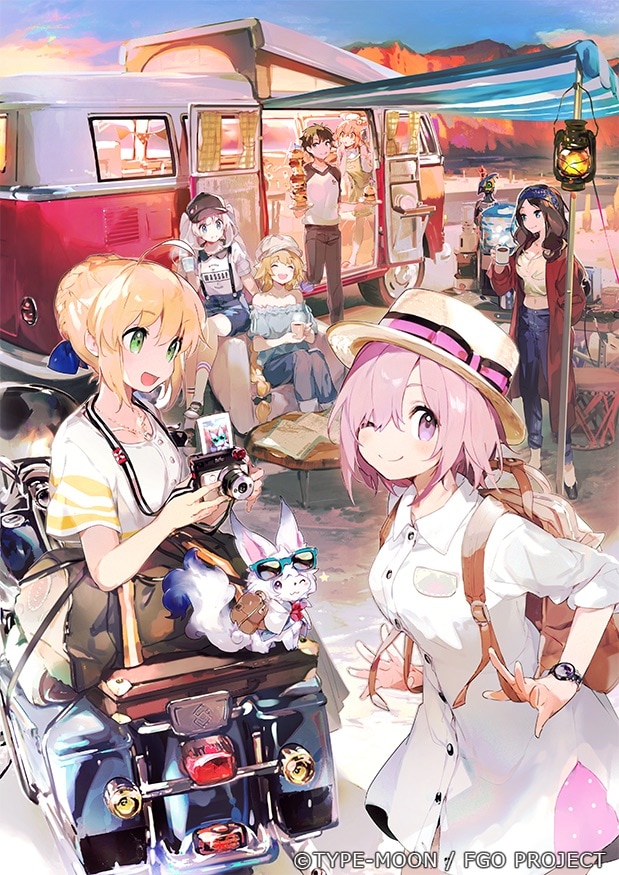 「Fate/Grand Order U.S.A. Tour 2019」ビジュアル