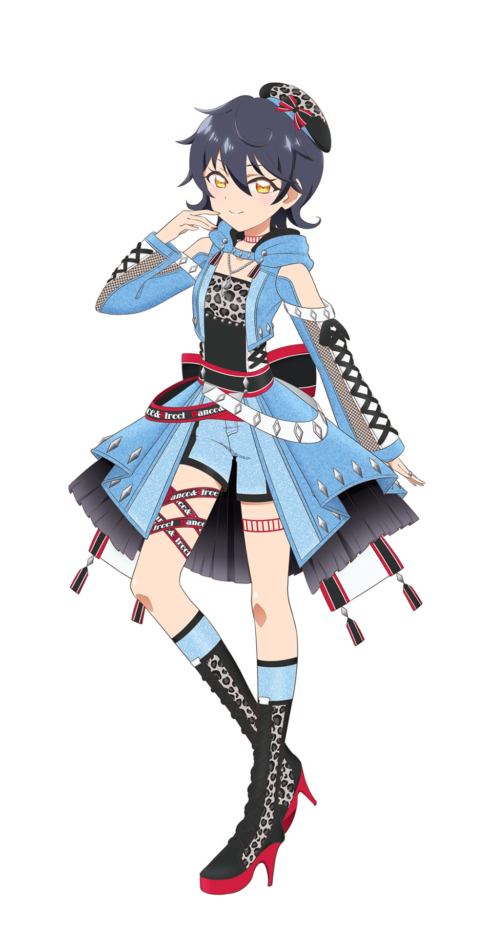 すず。まりあと一緒に「ディアクラウン」に所属したプリ☆チャンアイドル。ボーイッシュでやや無口であり、ダンスに情熱をかけている。