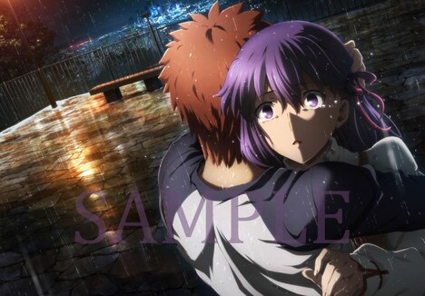 「ufotable描き下ろしクリアポスターファイルI #3 レイン」(c)TYPE-MOON・ufotable・FSNPC