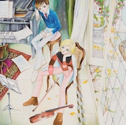 「変奏曲シリーズ」より「秋の午後・ノクターン」。(c)竹宮惠子