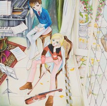 「変奏曲シリーズ」より「秋の午後・ノクターン」。(c)竹宮惠子