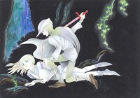 「イズァローン伝説」より「樹海の奥」。(c)竹宮惠子