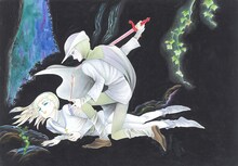 「イズァローン伝説」より「樹海の奥」。(c)竹宮惠子