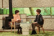 「サワコの朝」より。左から阿川佐和子、ヤマザキマリ。(c)MBS