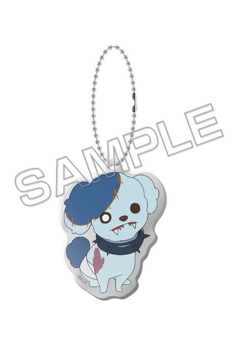 「ゾンビランドサガ」のアクリルキーホルダー付きチケットに付属するキーホルダー。