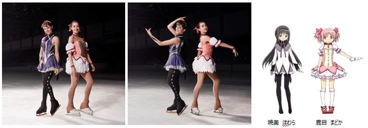 「マギレコ」新CMで、ザギトワ選手＆メドベージェワ選手がアイスリンク上で共演