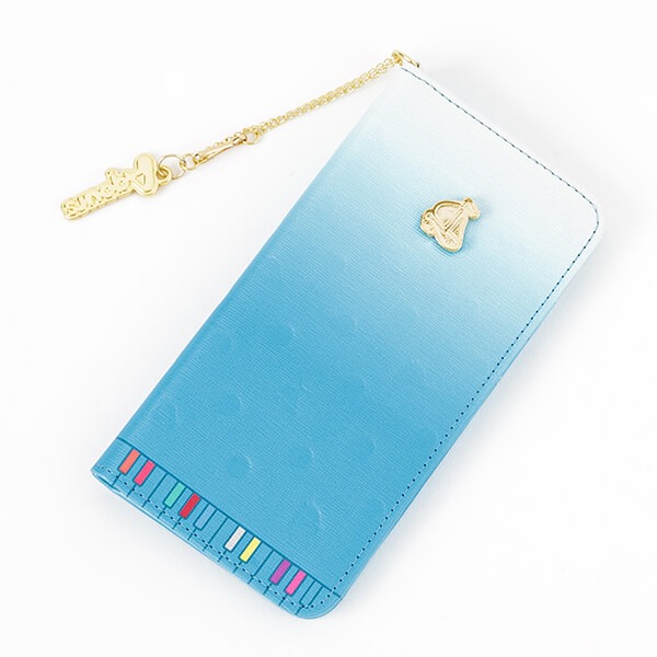 「想いよひとつになれ」をモチーフにした、渡辺曜モデルのスマートフォンケース。