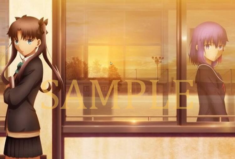 劇場版Fate[HF]3週目特典は夕暮れの桜＆凛など、物販にマキリの杯 