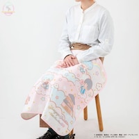 「銀魂×Sanrio characters　ブランケット / Yorozuya Ginchan」使用イメージ。