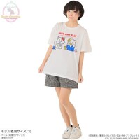 「銀魂×Sanrio characters フルカラーTシャツ / SADA AND ELLY」着用イメージ。