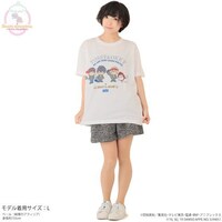 「銀魂×Sanrio characters フルカラーTシャツ / TOSSY&OKKY」着用イメージ。