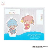 「銀魂×Sanrio characters アクリルマスコットプレート / 銀時＆神楽」