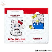 「銀魂×Sanrio characters アクリルマスコットプレート / 定春&エリザベス」