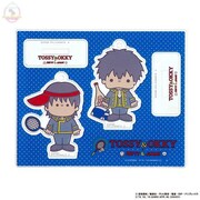 「銀魂×Sanrio characters アクリルマスコットプレート / 土方&山崎」