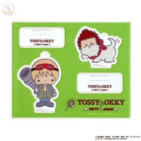 「銀魂×Sanrio characters アクリルマスコットプレート / 沖田＆近藤」