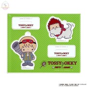 「銀魂×Sanrio characters アクリルマスコットプレート / 沖田&近藤」