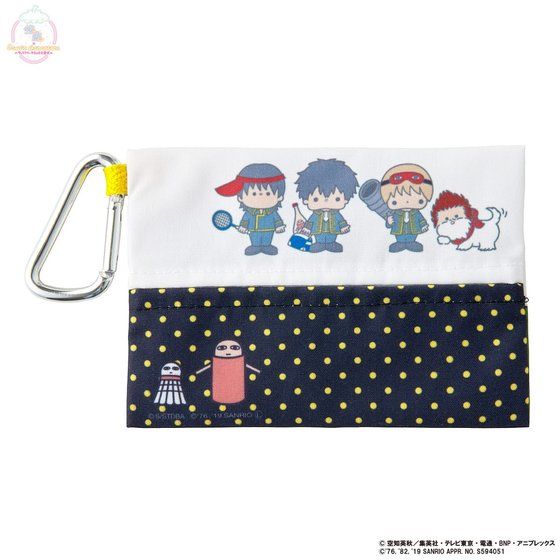 「銀魂×Sanrio characters カラビナ付ティッシュケース / TOSSY&OKKY」