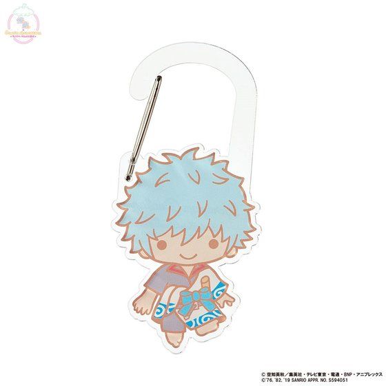 銀魂×Sanrio characters アクリルカラビナ / 坂田銀時」 - 銀魂
