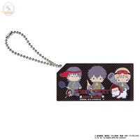 「銀魂×Sanrio characters スクエアキーホルダー / TOSSY&OKKY」