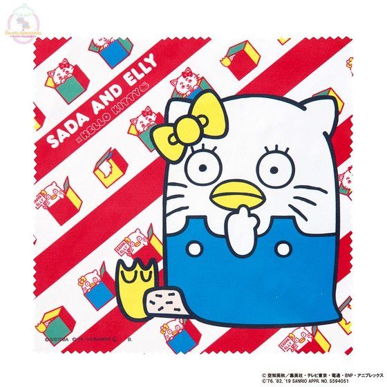 「銀魂×Sanrio characters マイクロファイバーミニクロス / エリザベス」