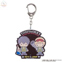 「銀魂×Sanrio characters アクリルキーホルダー / TOSSY&OKKY」