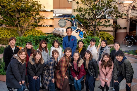 「ルパン三世」のファンと栗田貫一。