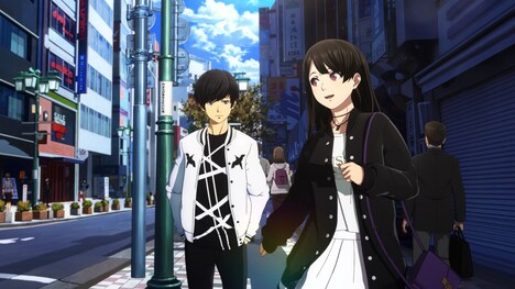 「あした世界が終わるとしても」の場面カット。