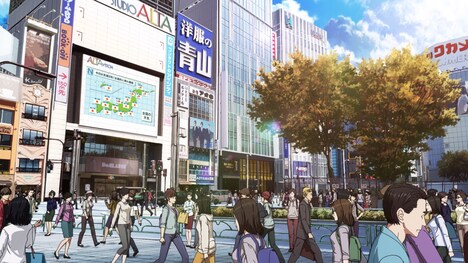 「あした世界が終わるとしても」の場面カット。