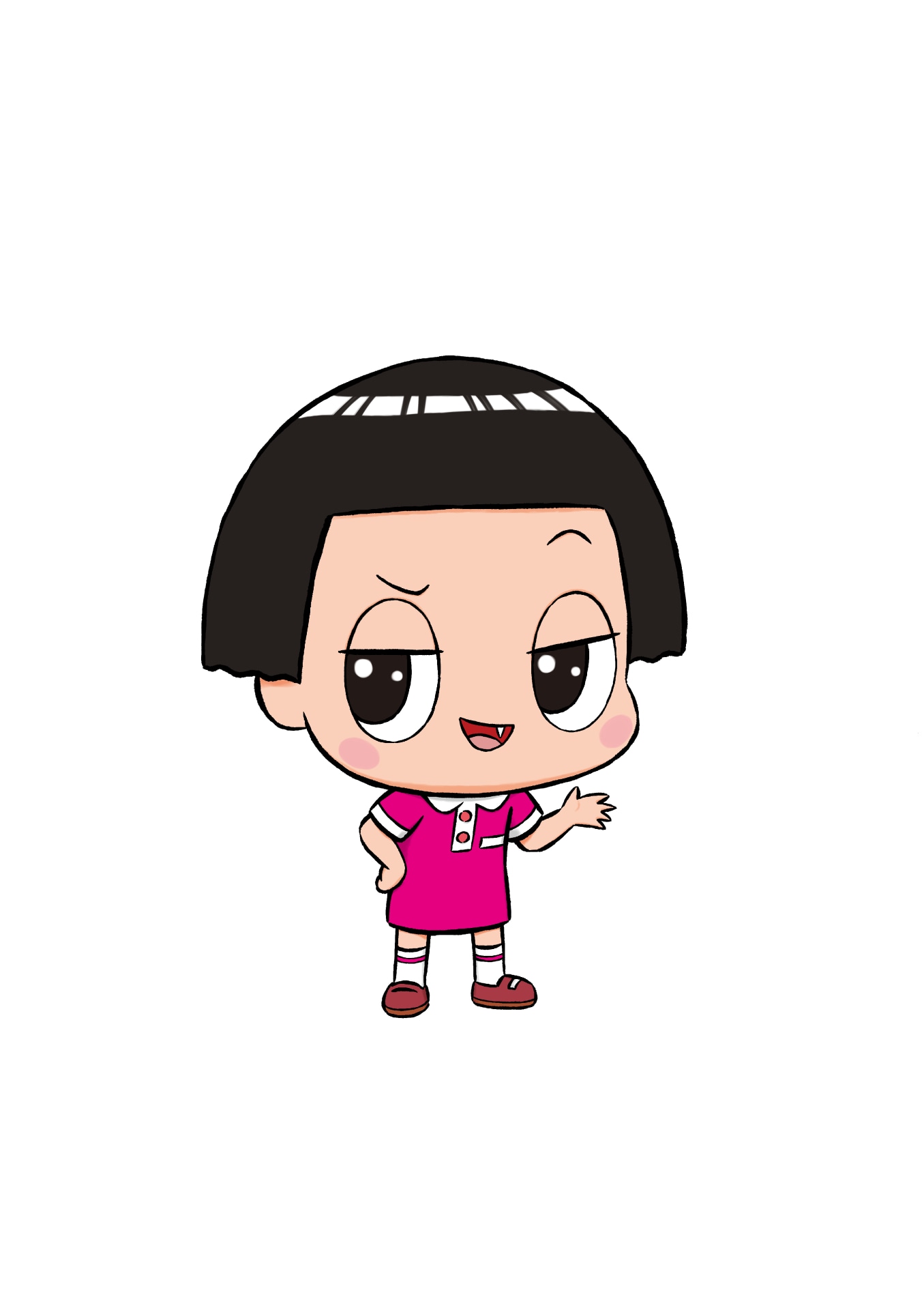 「チコちゃんに叱られる！」のイラスト。