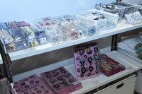 物販コーナーの様子。