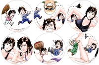 プレゼントの缶バッジ。