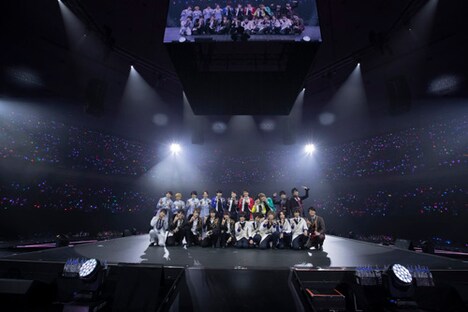 「あんさんぶるスターズ！Starry Stage 2nd ～in 日本武道館～」の様子。