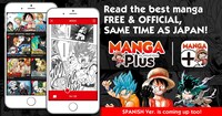 「MANGA Plus by SHUEISHA」の紹介画像。