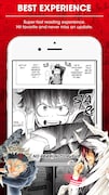 「MANGA Plus by SHUEISHA」の紹介画像。