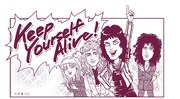「Keep Yourself Alive!」より。