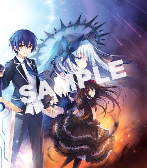 「デート・ア・ライブIII」Blu-ray&DVD BOX下巻のBOXイラスト。